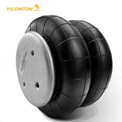 Römork Ridewell 1003586910C Hendrickson S8768 W01-358-6910 için Kauçuk Çift Kıvrımlı Hava Yayı