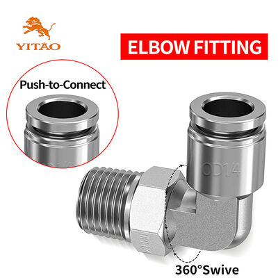 Torque Air Line Servis Kit 1/4 NPT dirseği itme bağlantısı hava süspansiyonu TR2012AS